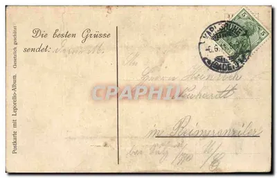 Carta do sistema Karlsruhe Stephanplatz — Verso