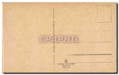 Bad Homburg v.d. Höhe — Tajlandzki świątynia — Cramers Kunstanstalt, nr 182 978 — Rewers