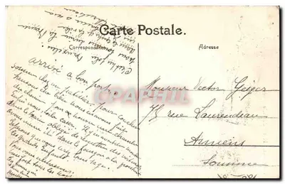 Brukselka. Urząd Miasta — Wystawa 1910 — wydawca nieznany, numer serii nie widoczny — Rewers