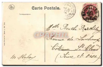 Bruxelas - Palácio de Justiça — editor Nels, No 333 — Verso