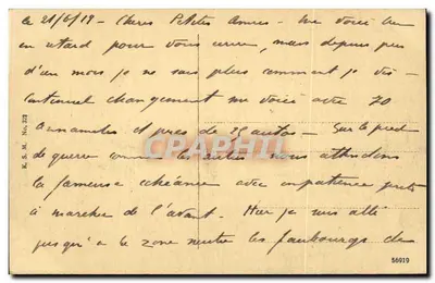 Mainz — Plac handlowy z ogrodzeniem — wydawca Automobiles Autois — Rewers