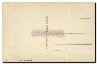 Kaplica Pielgrzymki — Scena Pielgrzymki — Verlag Franz Hermes, Kapellen-Stolzenfels — Rewers