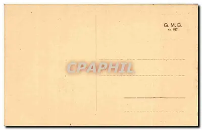 Angstgrotte Christi — Arenberg — G.M.B. Nr. 697 — Verso