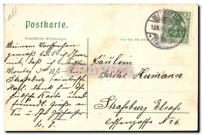 Bad Langenschwalbach — Diante do Kurhaus — Brügel & Co. Dresden — Verso