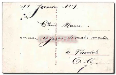 Mainz. Katedra z rynku — widok panoramiczny — wydawca H. Martin, nr 3 — Rewers