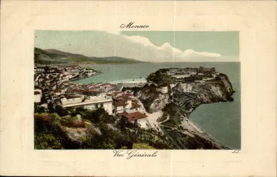 Widok ogólny — Monako — wydawca L. Landi, nr 1