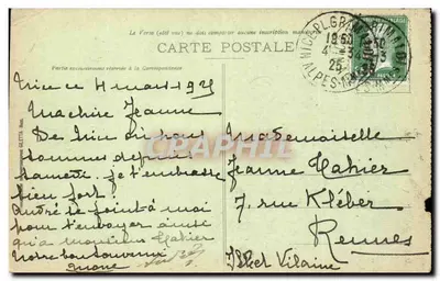 Monte-Carlo - Jardins do Casino - Edição Gilletta n°843 — Verso