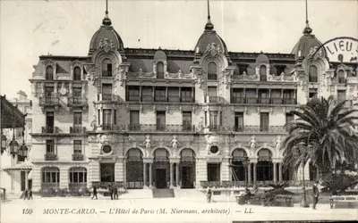 Monte-Carlo — O Hotel de Paris (M. Niernmans, arquiteto) — LL. — N° 159