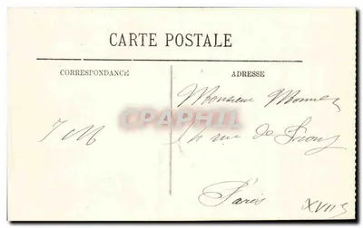 Monte-Carlo — Ogród z wejścia do kasyna — LL. n°102 — Rewers