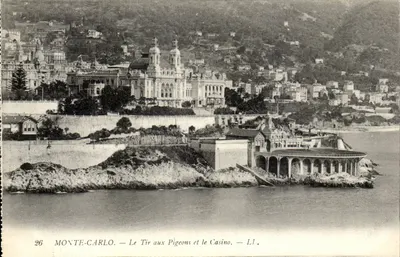 Monte-Carlo — O Tiro aos Pombos e o Cassino — Ll.