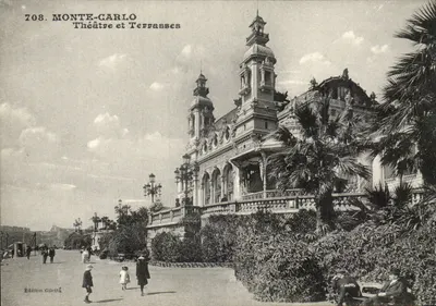 Monte-Carlo — Teatro e Terrasses — Edição Giletta