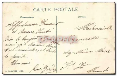 Monte Carlo — Der Eingang zum Casino — ND. Foto. — Rückseite