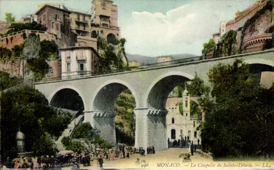 Monaco — A Capela de Santa Dévote — LL. n° 996