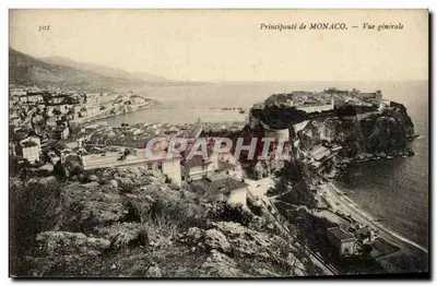 Principat MONACO — Ogólny widok — wydawca nieznany, nr serii 501