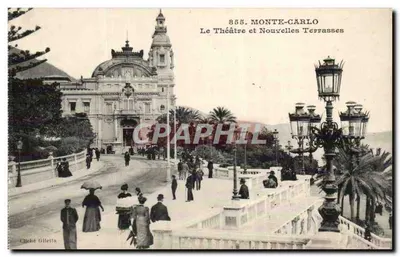 Monte-Carlo — O Teatro e as Novas Terras — Cliché Giletta, n° 855