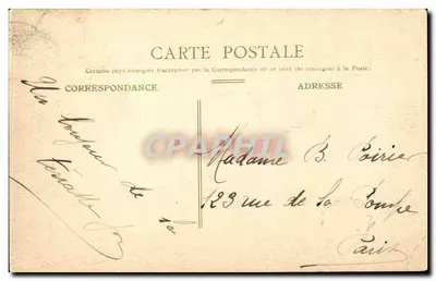 Monte-Carlo — Café de Paris — Edição Picard, Nice, n° 97 — Verso