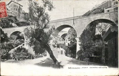 Mônaco - Ponte Santa Dévote — editor STAERCK, Paris