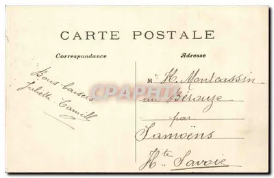 París — La Conciergerie — C.M. n°59 — Reverso