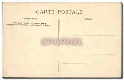 Parijs - Quai d'Orsay - Station van Orleans — C. L. C. n°653 — Achterkant