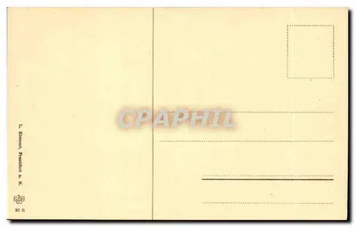 Cronberg i. Taunus — Velho Castelo — L. Klemm, Frankfurt a. M. — Verso