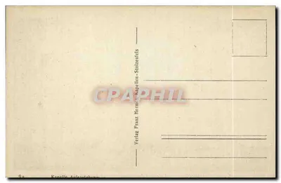 Capela da Ressurreição — cena da Ressurreição de Jesus — Verlag Franz Hermes-Stolzenfels — Verso