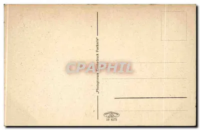 Baden-Baden — Schlossterrasse z widokiem na dolinę — Fotogravura Positkarte n°19 4275 — Rewers