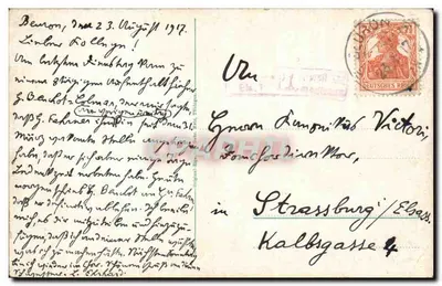 Beuron, Donautal, portal da Klosterkirche — editor CRAPHIL, número de série não visível — Verso