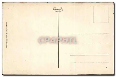 Bonn a. Rh. - Münster — corredor com estátuas — Stengel & Co., D. m. b. H. Dresden, n° 47893 — Verso