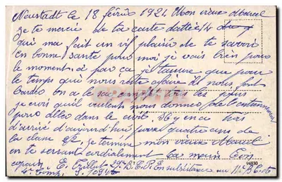 Neustadt an der Haardt — Stacja i plac — wydawca nie widoczny — Rewers
