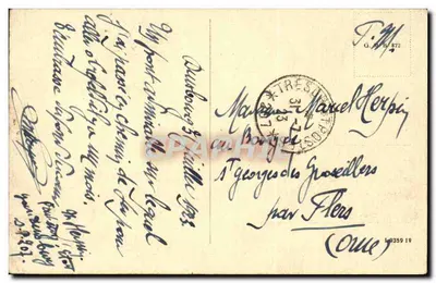 Duisburg-Hochfeld — Most na Rynie — wydawca nieznany — Rewers