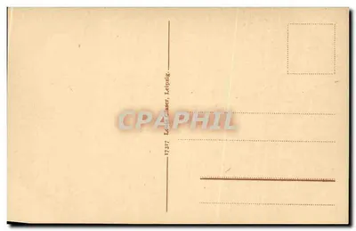 Bad Nauheim — Subida para o Johannisberg — Louis Claser, Leipzig — Verso