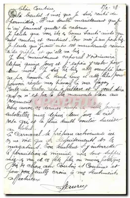 Mainz. Kazerne Alice. — Uitzicht op de oude militaire kazerne — Uitgever onbekend, serie-nummer niet zichtbaar — Achterkant