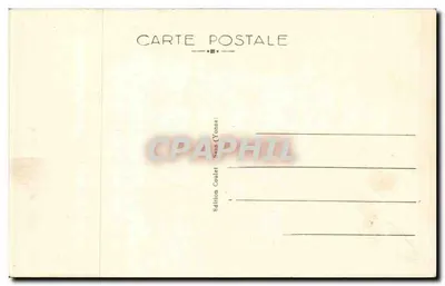 SENS (Yonne) — El Ayuntamiento — Edición Coullet — Reverso
