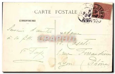 Parigi — Stazione Est — n° 8430 — Verso
