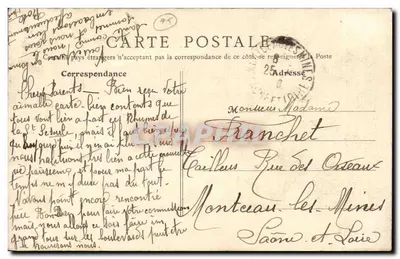 PARIS — Jardin des Tuileries i Rue de Rivoli — E.F. Paris — Rewers