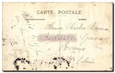 Paris — O Panteão e Rue Soufflot — Editor desconhecido, n° 156 — Verso