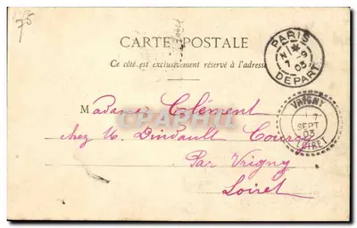 Paris - Sala das Sessões da Câmara dos Deputados — editor anônimo, n° 320 — Verso