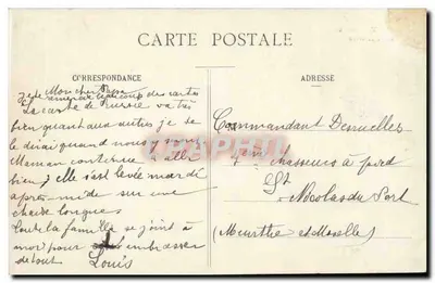Paryż — Arc de Triomphe — Stara pocztówka n°27 — Rewers
