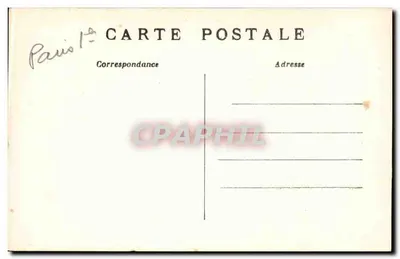 Parigi - Museo del Louvre - La Colonnata — C.M. n°1238 — Verso