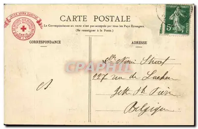 Domek Invalidów — Grobowiec Napoleona I — Sarcophag Napoleona I — Wydawca: La Crypte, nr 61 — Rewers