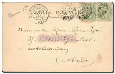 Kościół Świętego Germaina w Auxerrois — Paryż — B.F., Paryż, n°86 — Rewers