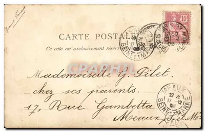 Paris - La Trinité — editor desconhecido, n° 28 — Verso