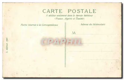 Paris - Boulevard e Porta Saint-Denis — S. editor, 1925 — Verso
