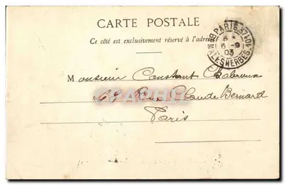 Paris — A Nova Estação de Orléans — Editor: 221 — Verso