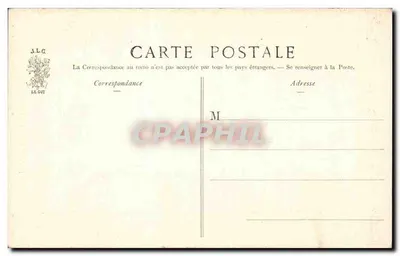 Statua Wolności — Hotel de Ville — J.L.C. Paryż — Rewers