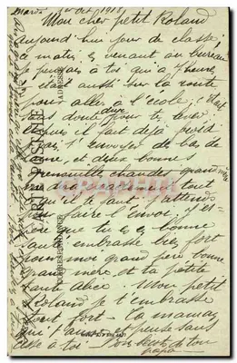 Paryż — Panorama z Arki Triumfu na ulicy Grande-Armée i ulicy Carnot — LL, nr 1101 — Rewers