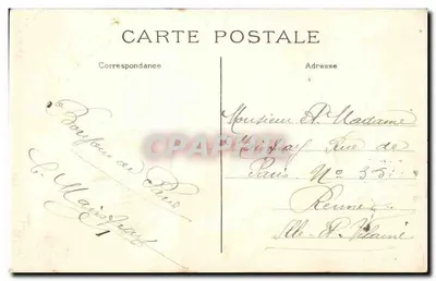 Statua della Repubblica — Parigi — A. B. n°39 — Verso