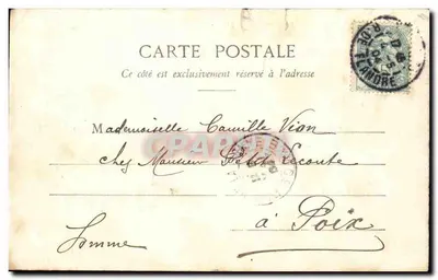 Paris - Bois de Boulogne / Route de Suresnes - G. I. — Verso