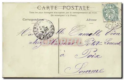PARIS (alter Montmartre) — Der Sacré-Cœur, Ansicht vom Square Saint-Pierre — Sammlung ND Phot, Nr. 508 — Rückseite