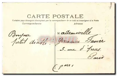 Kościół Najświętszej Maryi Panny z Gare — Paryż (13e) — J.H. n°61 — Rewers